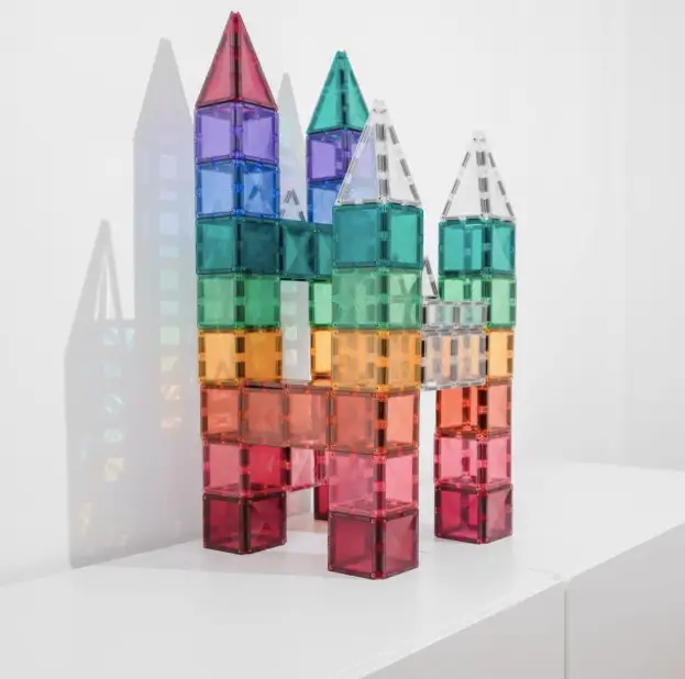 CONNETIX pastel square pack 40 pièces by Citron Grenadine