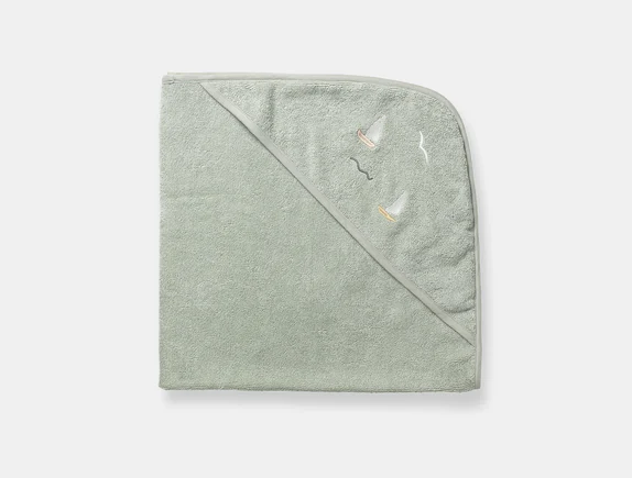 DEAR APRIL petal cape de bain / sailboats by Citron Grenadine