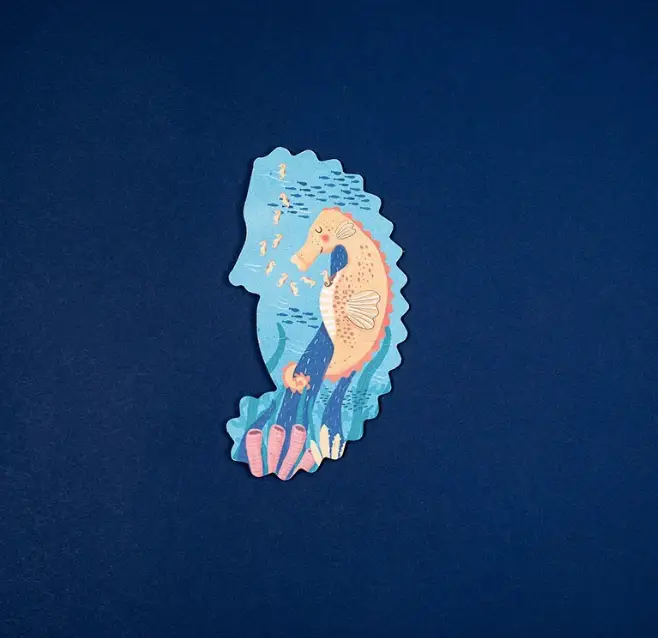 LONDJI puzzle blue +2 ans by Citron Grenadine