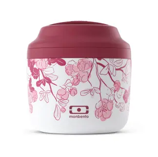 MONBENTO isotherme / graphic magnolia by Citron Grenadine