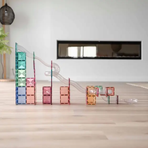 CONNETIX Pastel Ball Run Expansion Pack 80 pc by Citron Grenadine