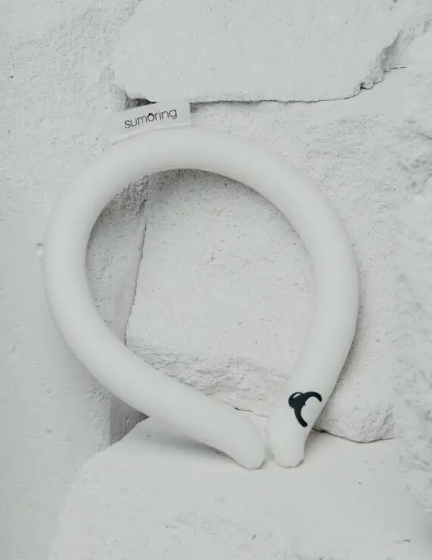 SUMORING collier de refroidissement / snow white by Citron Grenadine