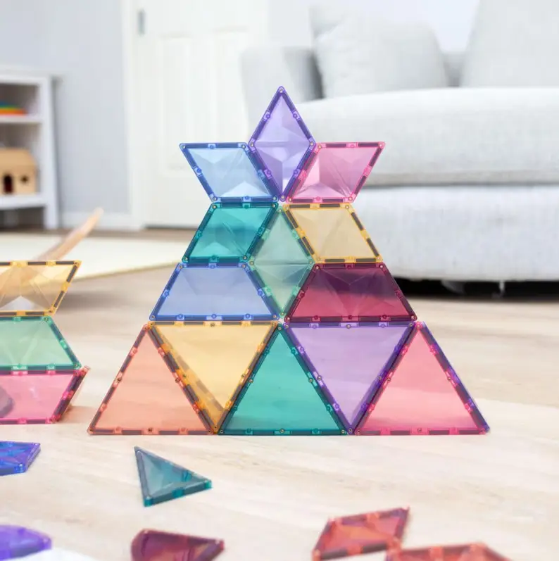 CONNETIX Pastel Shape Expansion Pack 48 pièces by Citron Grenadine