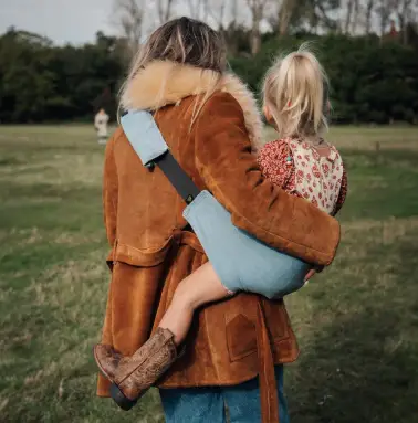Wildride porte-bébé / denim by Citron Grenadine