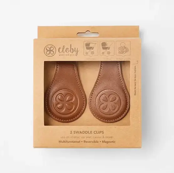 CLOBY clips / brown by Citron Grenadine