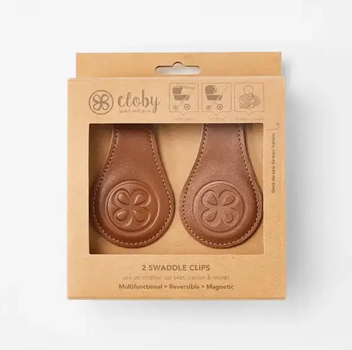 CLOBY clips / brown by Citron Grenadine