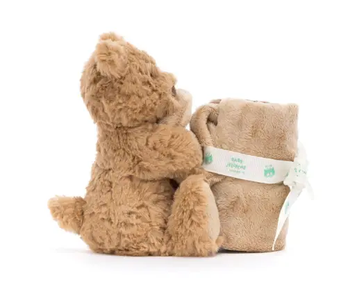 Jellycat bartholomew bear soother by Citron Grenadine