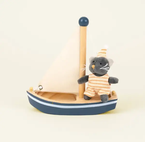 EGMONT TOYS mini friends / Malo sur son bateau +24mois by Citron Grenadine
