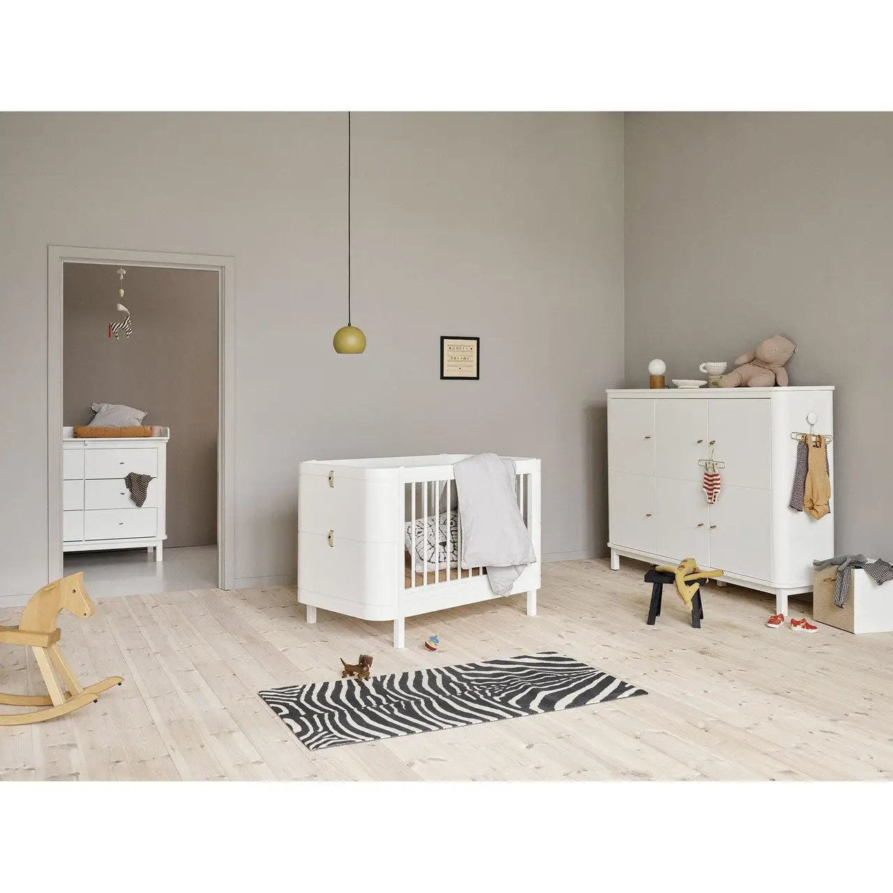 Oliver Furniture lit mini+ cot blanc 041486 by Citron Grenadine