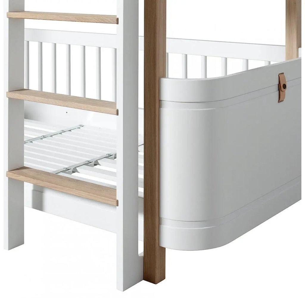 Oliver Furniture Lit superposé mi-haut Wood Mini+ by Citron Grenadine