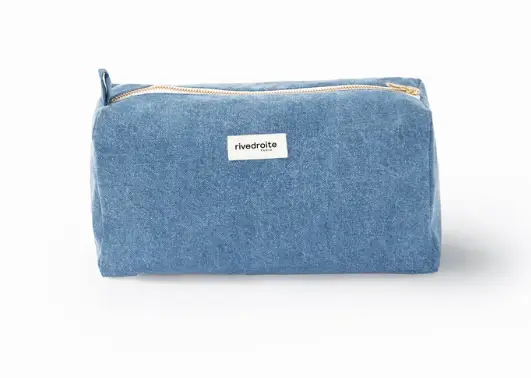 RIVE DROITE alma trousse de toilette de maternité / denim clair by Citron Grenadine