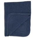 ENGEL couverture en laine / bleu chiné by Citron Grenadine