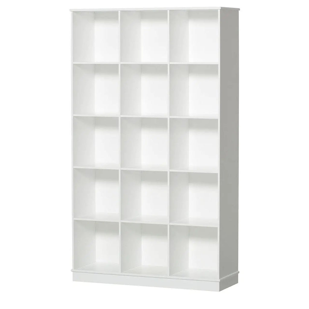 OLIVER FURNITURE étagère WOOD 3x5 verticale avec socle by Citron Grenadine