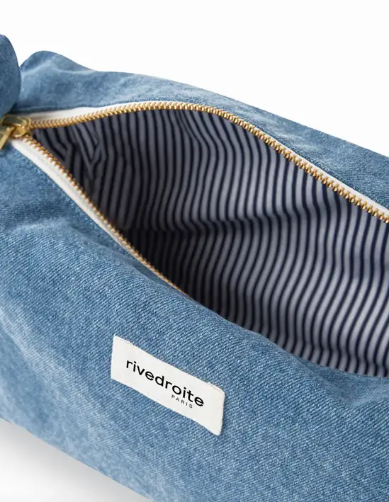 RIVE DROITE alma trousse de toilette de maternité / denim clair by Citron Grenadine