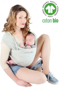 LOVE RADIUS Echarpe BASIC / perle - fibres BIO by Citron Grenadine