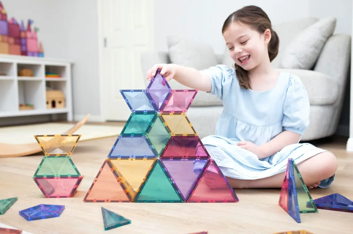 CONNETIX Pastel Shape Expansion Pack 48 pièces by Citron Grenadine