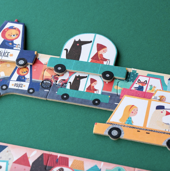LONDJI puzzle petit voyage +3 ans by Citron Grenadine