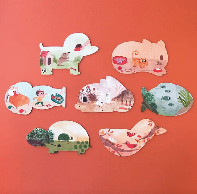 LONDJI puzzle i love my pets +3 ans by Citron Grenadine
