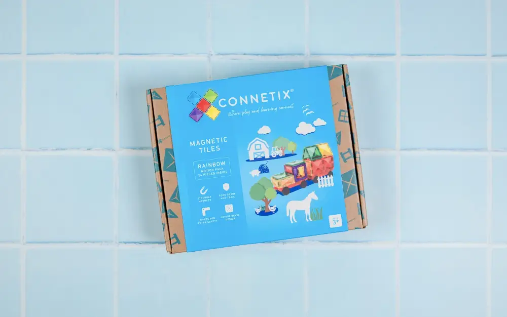 CONNETIX rainbow motion pack 24 pièces by Citron Grenadine