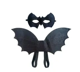 RATATAM Set Chauve souris ailes + masque noir by Citron Grenadine