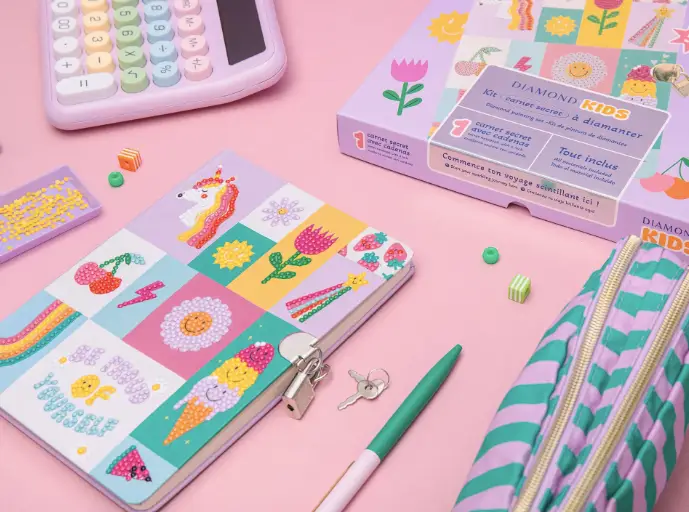 Petit Diamond kids / carnet secrets 5+ by Citron Grenadine