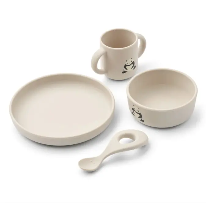 LIEWOOD set repas VIVI / panda sandy by Citron Grenadine