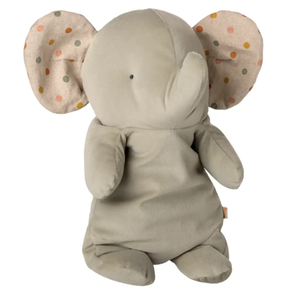 MAILEG safari friends elephant medium / iron grey by Citron Grenadine
