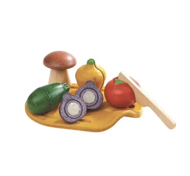 PLAN TOYS légumes à couper / 18m+ by Citron Grenadine