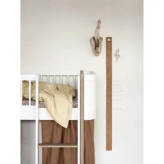 Oliver Furniture rideau pour wood mini+ low loft bed by Citron Grenadine