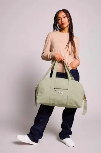 HINDBAG Basile sac à langer / vert argile by Citron Grenadine