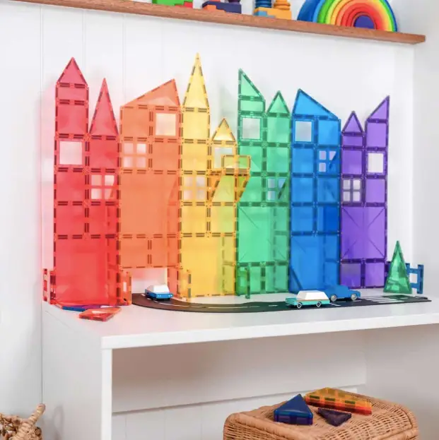 CONNETIX rainbow creative pack 102 pièces by Citron Grenadine
