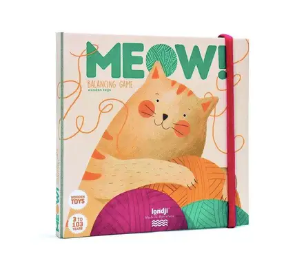 LONDJI wooden toy meow +4 ans by Citron Grenadine