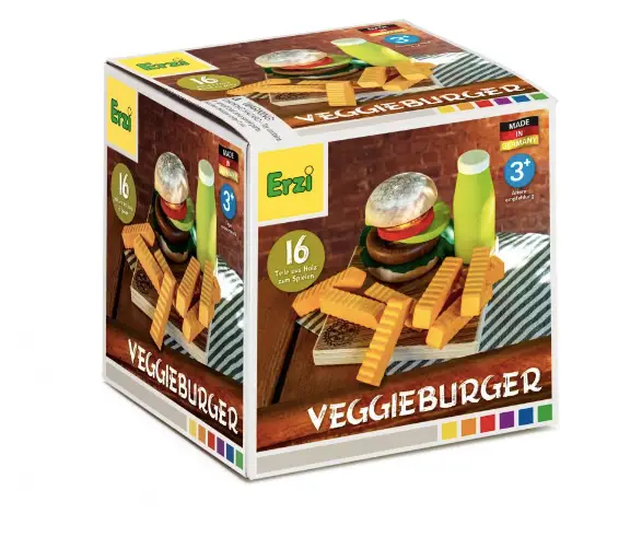 ERZI box veggie burger +3 ans by Citron Grenadine