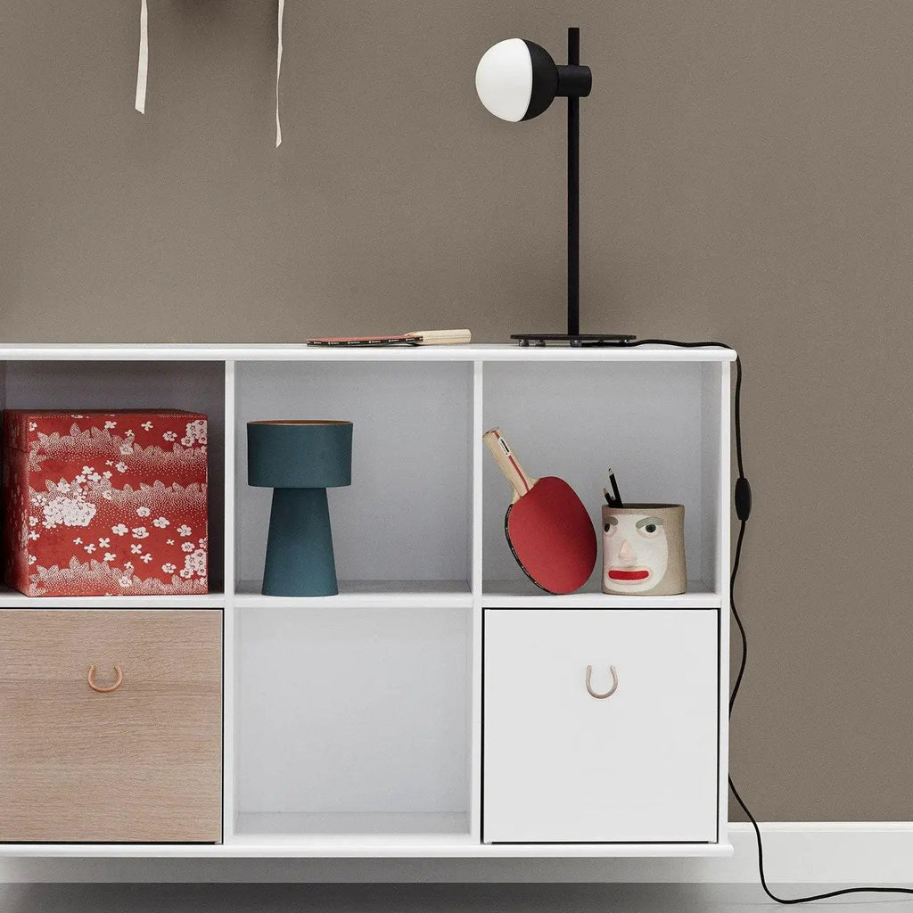 OLIVER FURNITURE étagère WOOD 5x2 horizontale à suspendre by Citron Grenadine