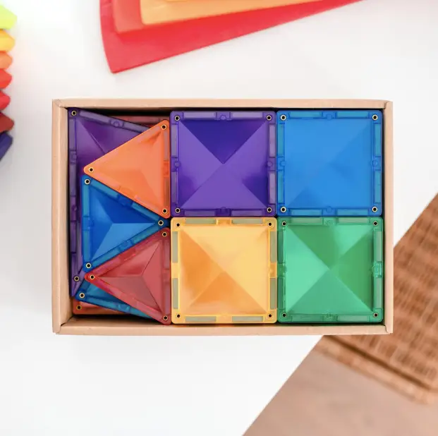 CONNETIX Rainbow Starter Pack 60 pièces by Citron Grenadine