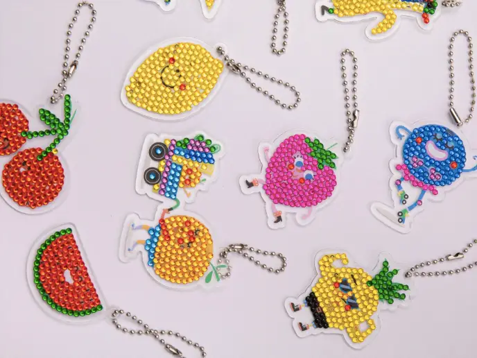 Petit Diamond kids / porte-clefs +5 ans by Citron Grenadine