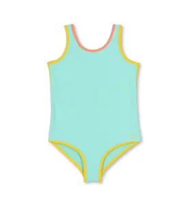 BAÏNES pam maillot anti UV / turquoise by Citron Grenadine
