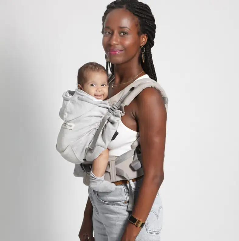 LOVE RADIUS porte-bébé HoodieCarrier 2 / gris by Citron Grenadine