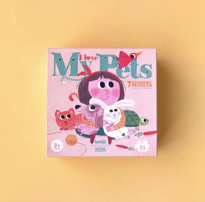 LONDJI puzzle i love my pets +3 ans by Citron Grenadine