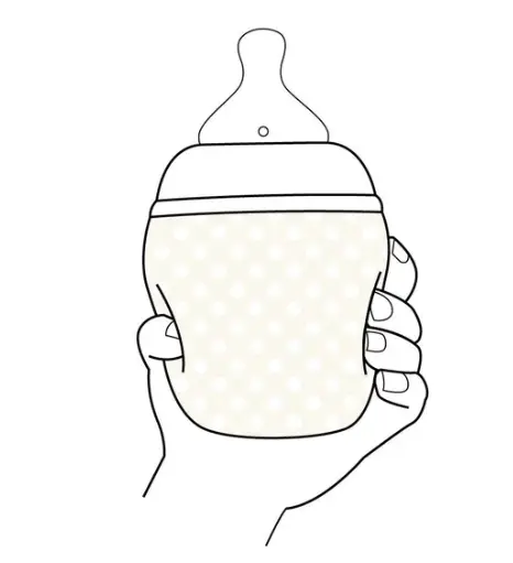 ELhEE Biberon anti-colique 240ml | éléphant 2m+ by Citron Grenadine