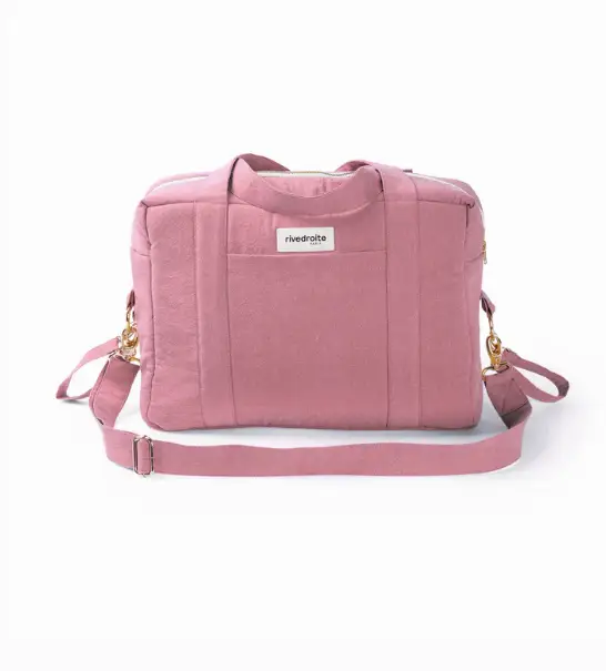RIVE DROITE darcy sac-à-langer / bois de rose by Citron Grenadine