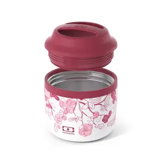 MONBENTO isotherme / graphic magnolia by Citron Grenadine