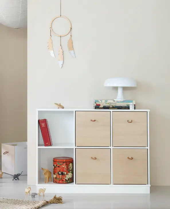 OLIVER FURNITURE étagère WOOD 3x2 avec socle by Citron Grenadine