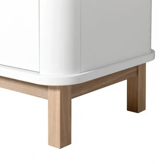 OLIVER FURNITURE Armoire multi-rangement 3 portes Wood by Citron Grenadine