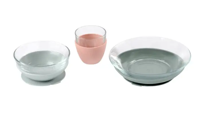 BÉABA coffret repas en verre / eucalyptus/rose by Citron Grenadine