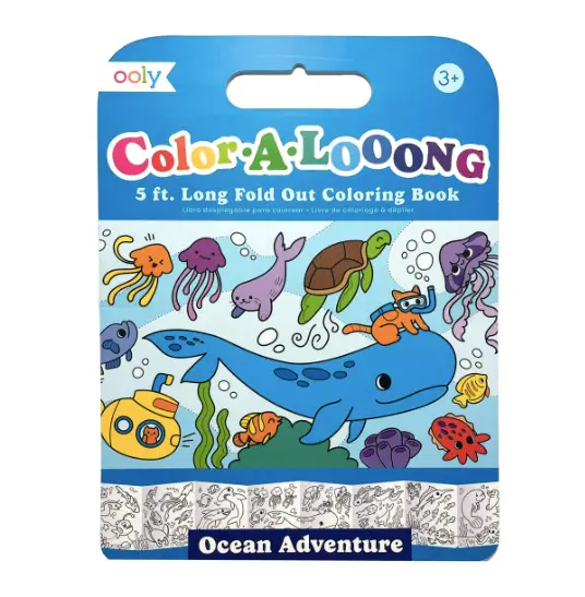 OOLY Color-A-Looong / ocean adventure +3 ans by Citron Grenadine