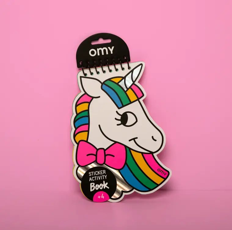 OMY carnet d'activités stickers / lily by Citron Grenadine
