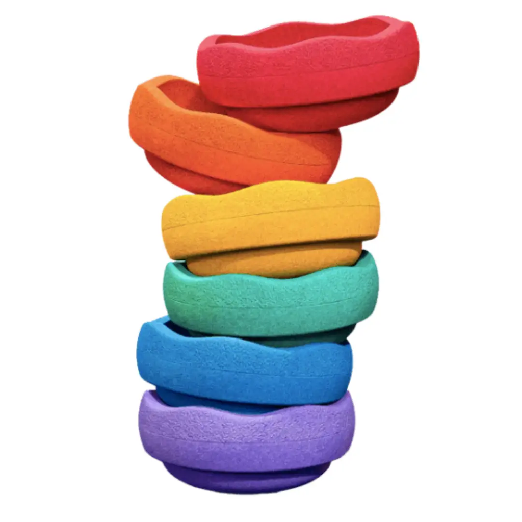 STAPELSTEIN / original rainbow set by Citron Grenadine