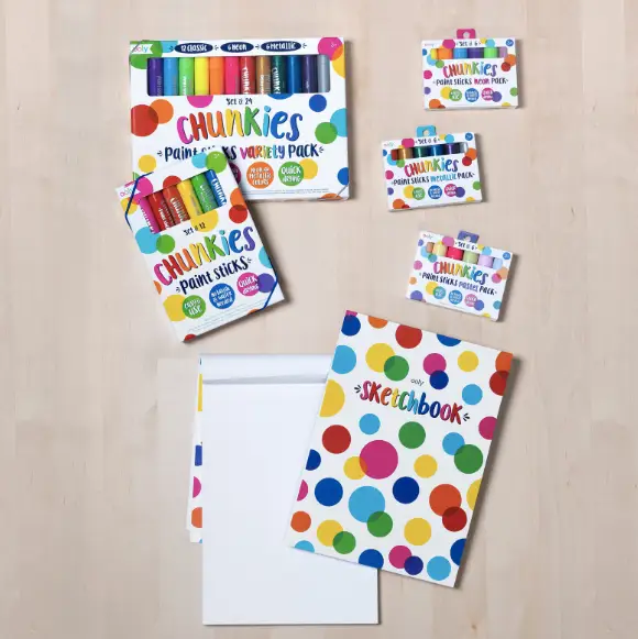 OOLY chunkie paint stick / classic +3 ans by Citron Grenadine