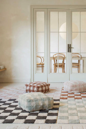 LORENA CANALS tapis lavable / kitchen tales rose by Citron Grenadine